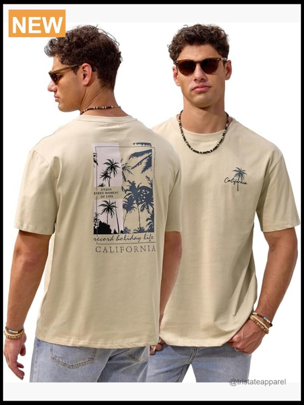 Mens Graphic T-Shirt Cotton Loose Fit Crew Neck Short Sleeve Tee